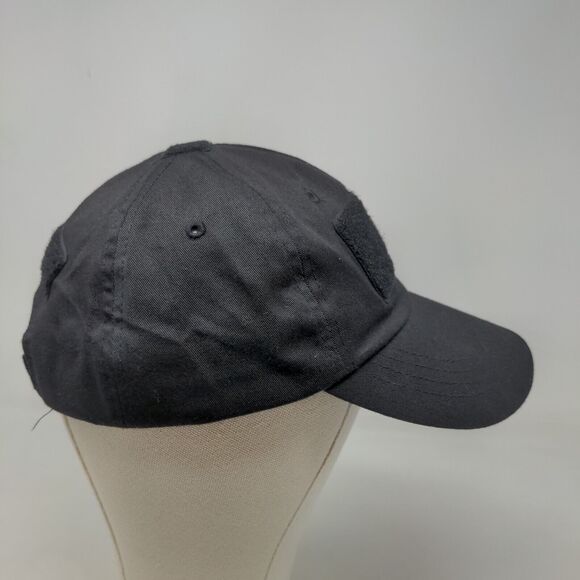 Rothco Men's Strapback Hat Black Size OSFA Big Hook & Loop Logo - Picture 4 of 8